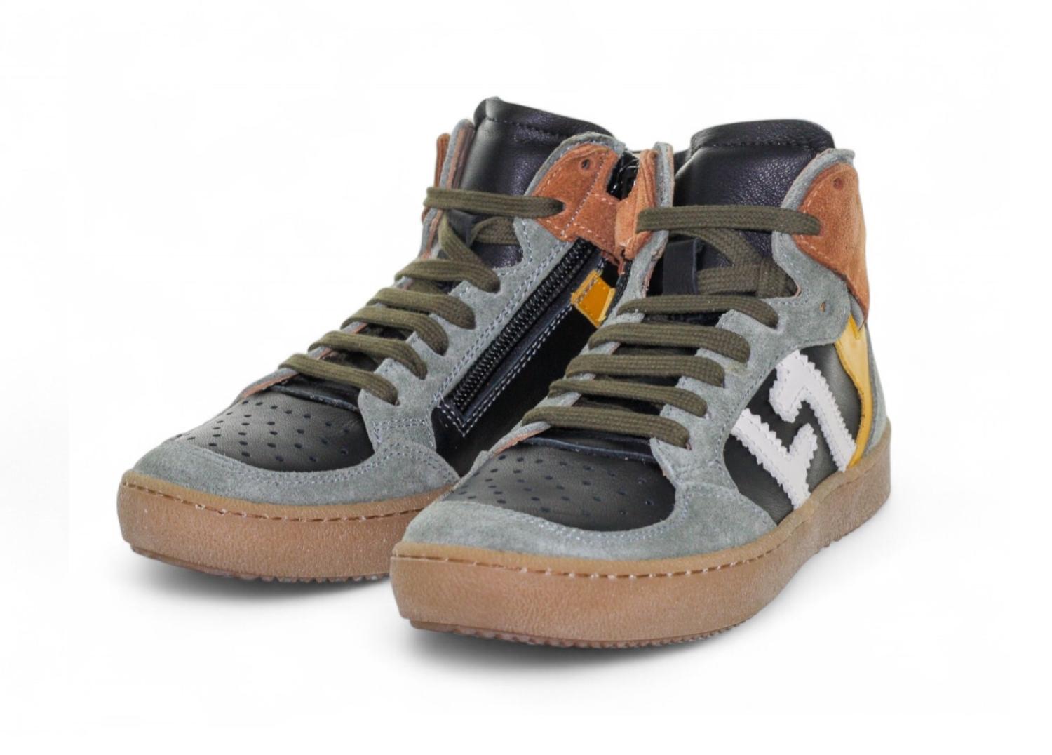 Cherie X Okyo Sneaker - Cherie Kinderschoenen - Zwart | 3798