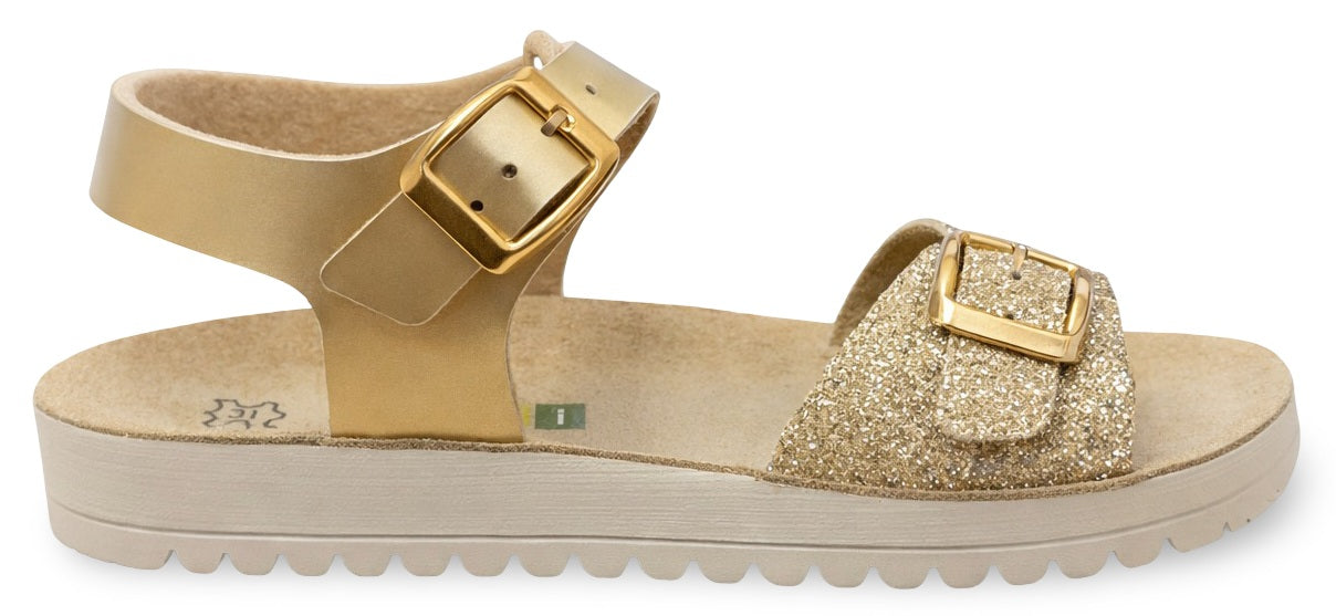 Chili Sandaal - Chili Kinderschoenen - Goud | Mirella 2