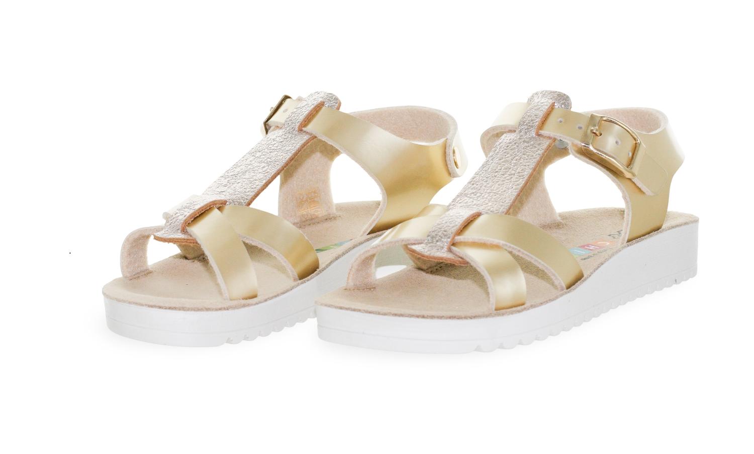 Chili Sandaal - Chili Kinderschoenen - Goud | Nicea 3