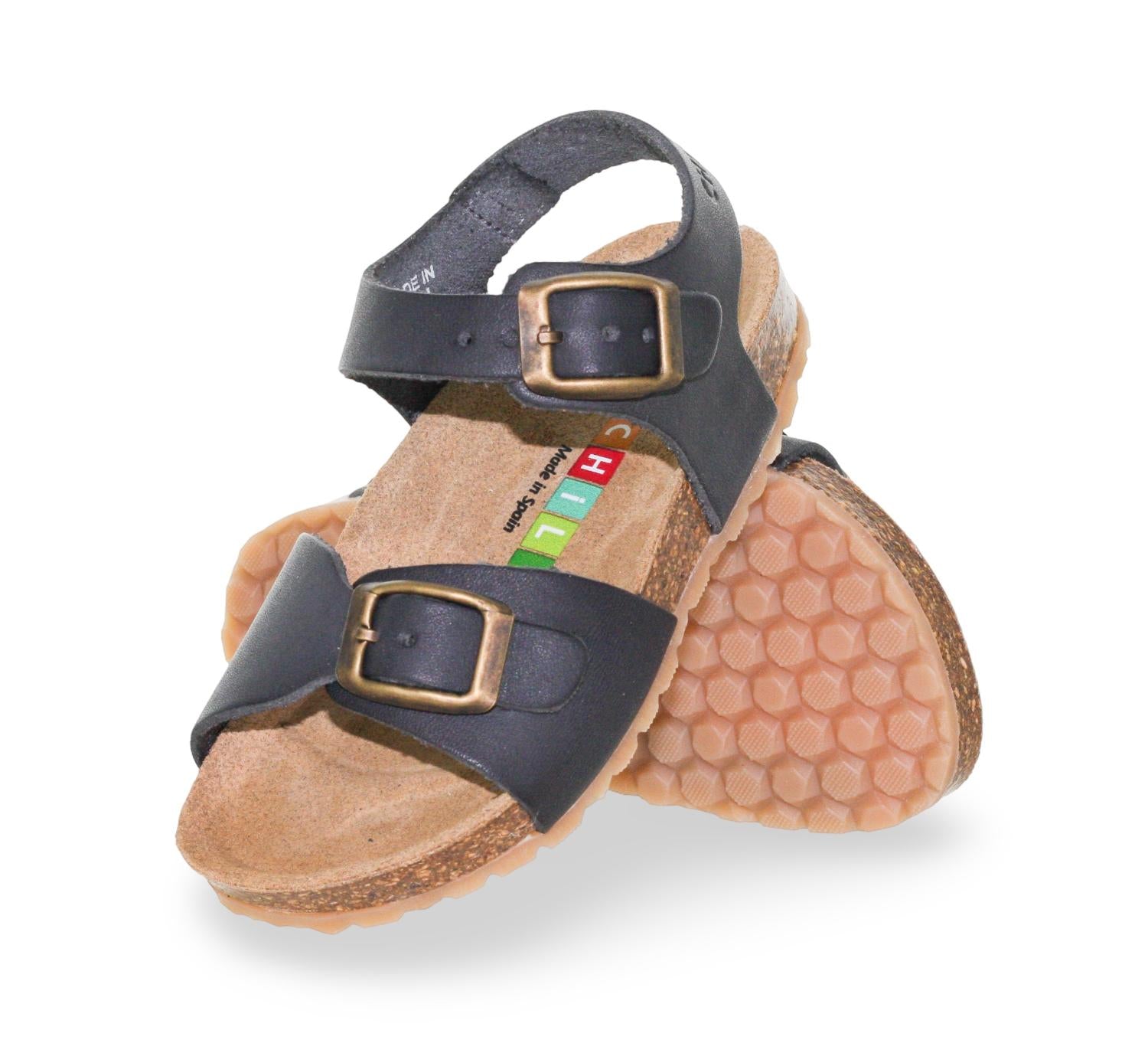 Chili Sandaal - Chili Kinderschoenen - Grijs | Sunset 1