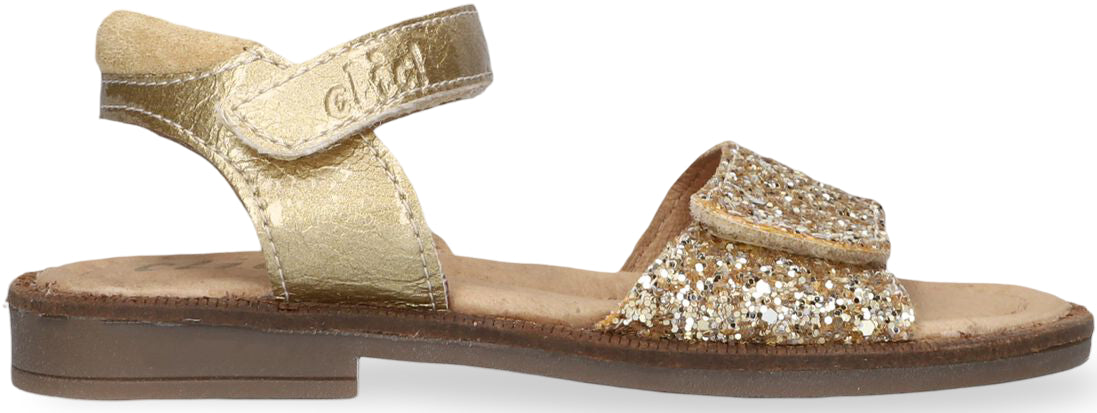 Clic Sandaal - Clic! Kinderschoenen - Goud | CL-9185