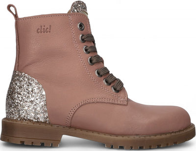 Botte à lacets Clic - Clic! Chaussures pour enfants - Rose | Cl 20210