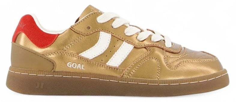 Coolway Sneaker - Coolway Damesschoenen - Brons | Goal BRZ