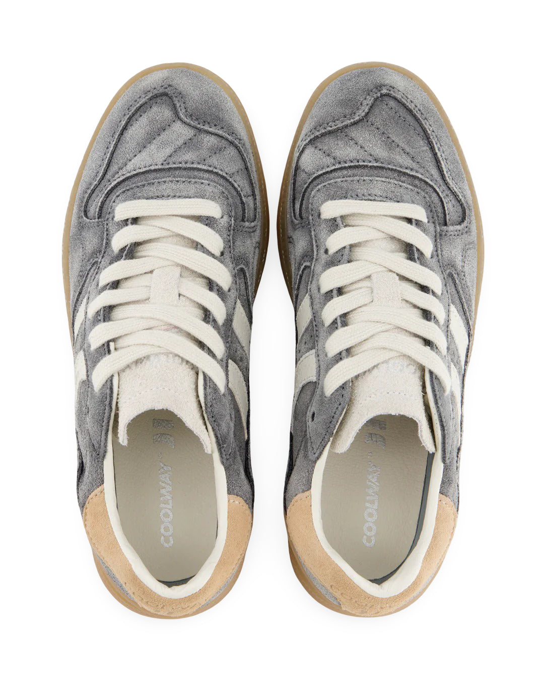 Coolway Sneaker - Coolway Kinderschoenen - Grijs | Goal