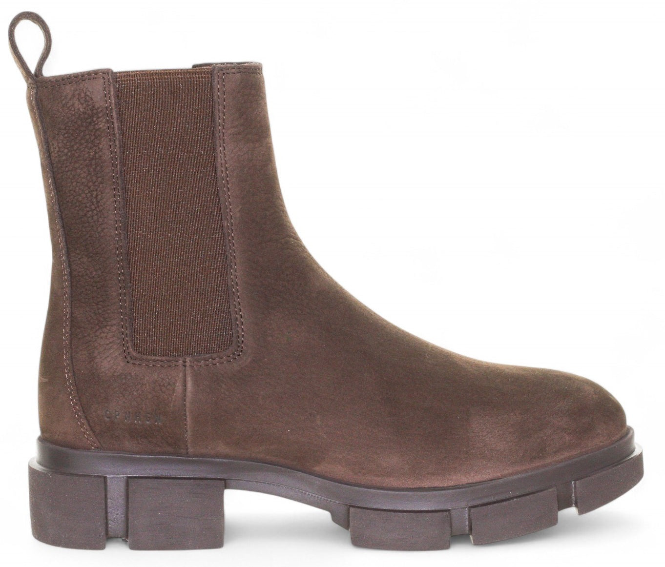 Copenhagen Studios Boot - Copenhagen Studios Damesschoenen - Bruin | CPH570 Nabuc Chocolate