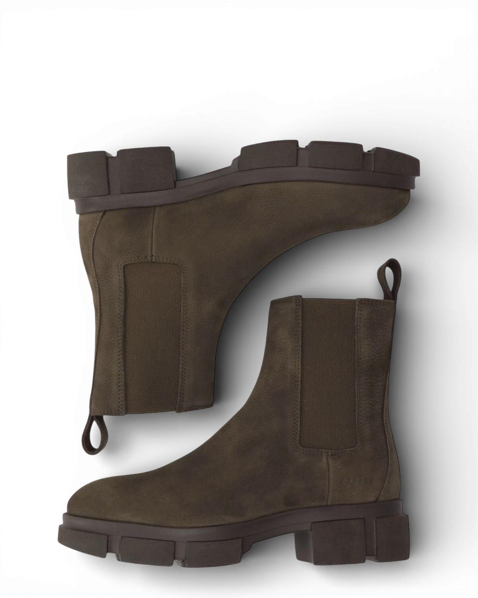 Copenhagen Studios Boot - Copenhagen Studios Damesschoenen - Bruin | CPH570 Nabuc Chocolate