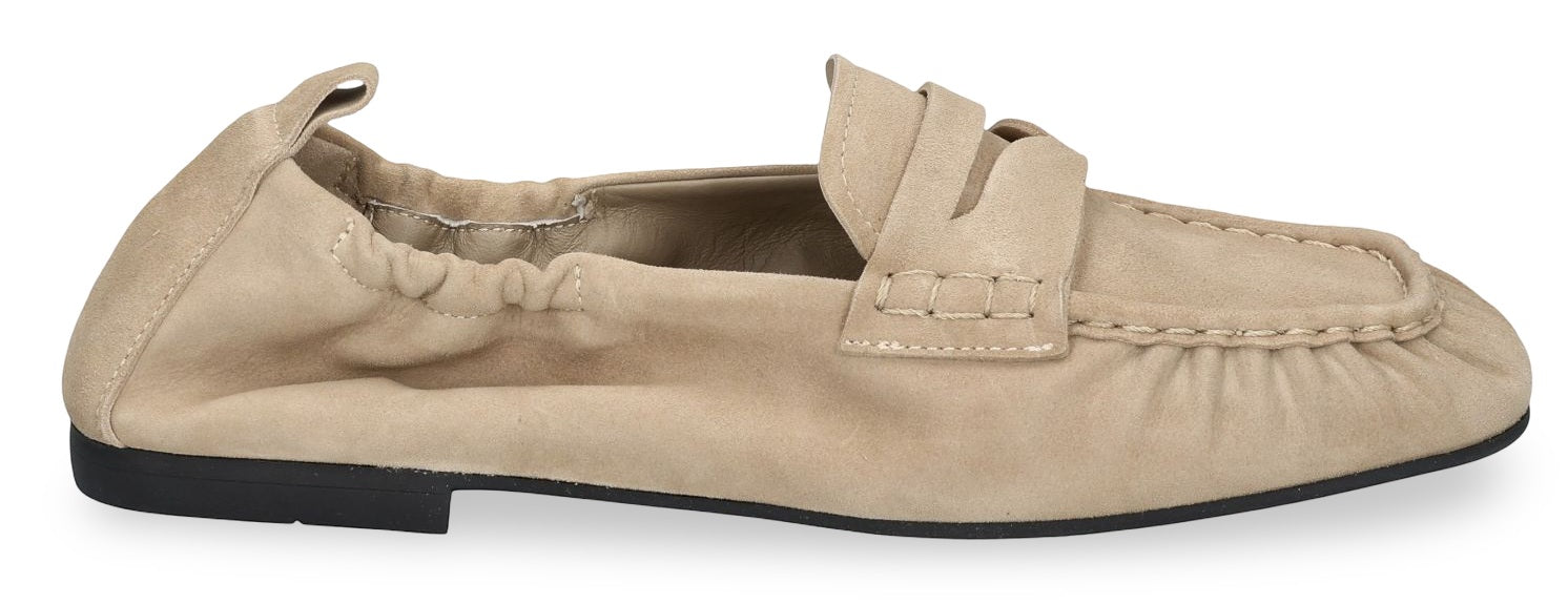 Copenhagen Studios - Copenhagen Studios Damesschoenen - Sand | Ballerina CPH885 Suede Sand