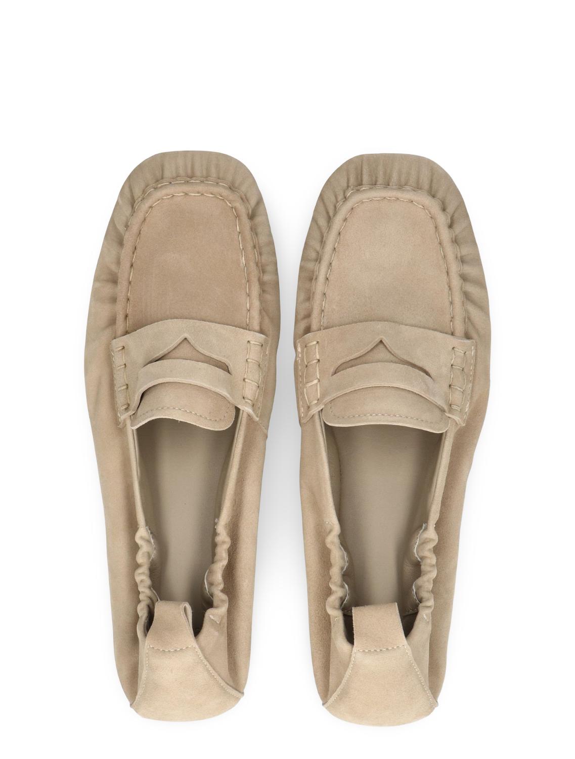 Copenhagen Studios - Copenhagen Studios Damesschoenen - Sand | Ballerina CPH885 Suede Sand