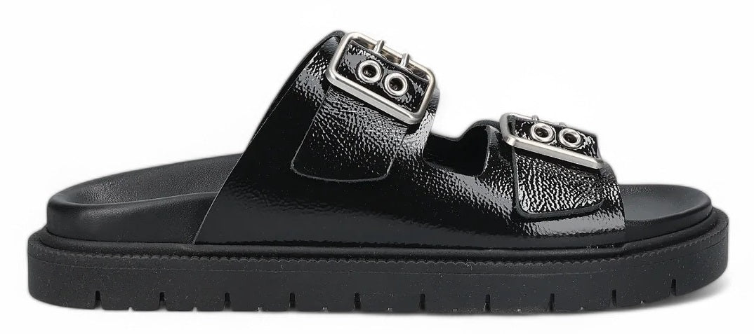 Copenhagen Studios Slipper - Copenhagen Studios Damesschoenen - Zwart | CPH796 Leather Black