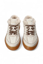 Copenhagen Studios Sneaker - Copenhagen Studios Damesschoenen - Creme | CPH160 Vintage Teddy Leather Cream