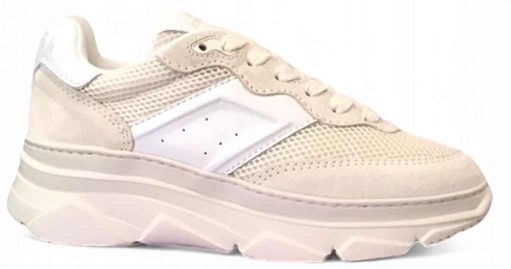 Copenhagen Studios Sneaker - Copenhagen Studios Damesschoenen - Creme | CPH53 Mix Cream