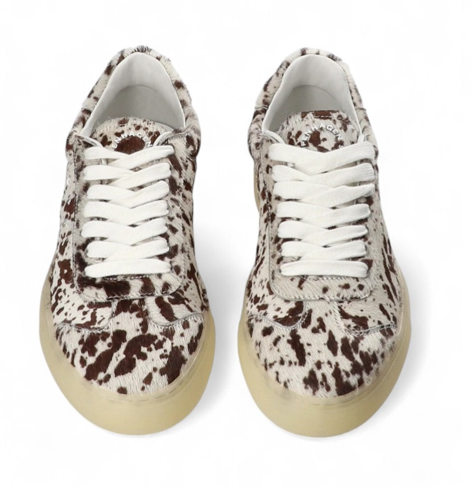 Copenhagen Studios Sneaker - Copenhagen Studios Damesschoenen - Off White | CPH433 Hairy Leather Gazelle