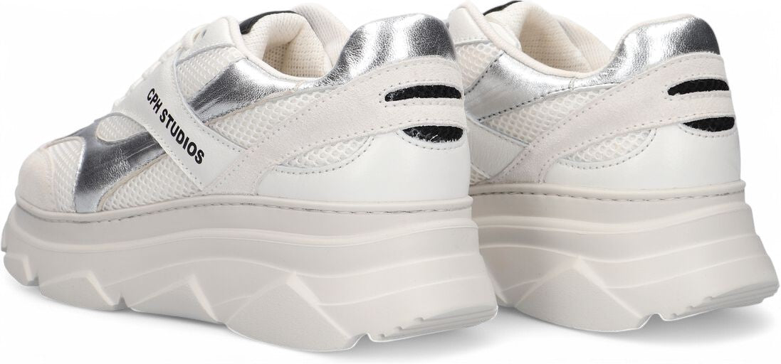 Copenhagen Studios Sneaker - Copenhagen Studios Damesschoenen - Zilver | CPH54 Mix Silver