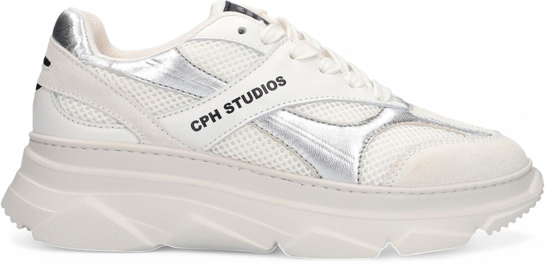 Copenhagen Studios Sneaker - Copenhagen Studios Damesschoenen - Zilver | CPH54 Mix Silver