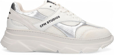 Baskets Copenhagen Studios - Chaussures femme Copenhagen Studios - Argent | CPH54 Mix Argent
