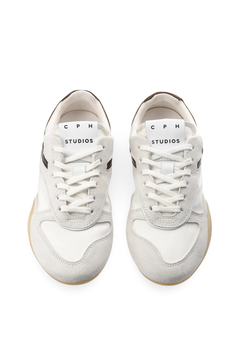 Copenhagen Studios Soft Sneake - Copenhagen Studios Damesschoenen - Wit | CPH650 White-Brown