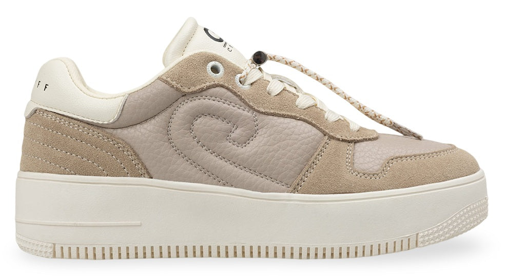 Cruyff Sneaker - Cruyff Damesschoenen - Taupe | Campo High