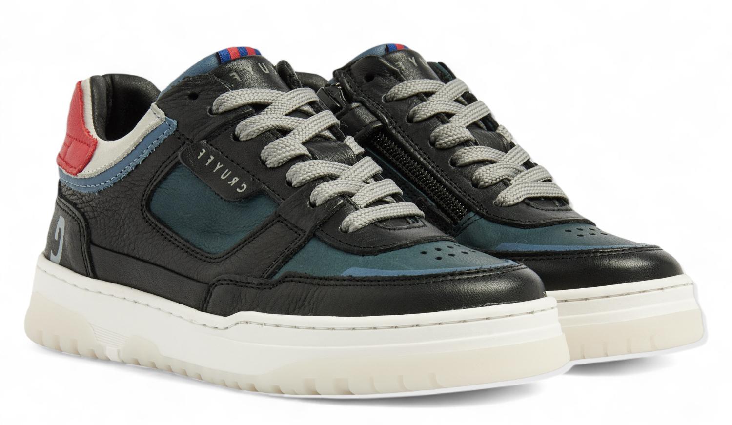 Cruyff Sneaker - Cruyff Kinderschoenen - Zwart | Nemes Mid