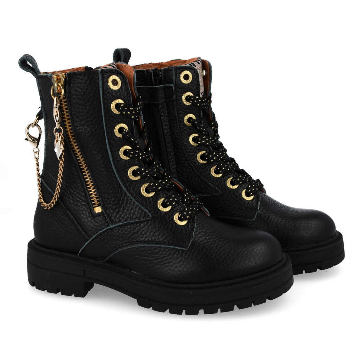 Devalab Veterboot - Develab Kinderschoenen - Zwart | 47190