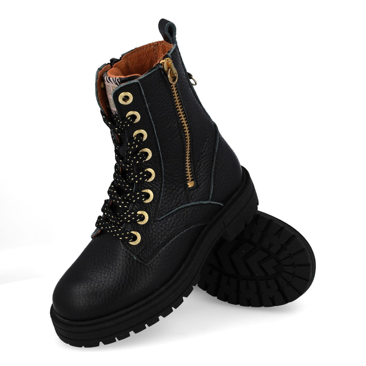 Devalab Veterboot - Develab Kinderschoenen - Zwart | 47190