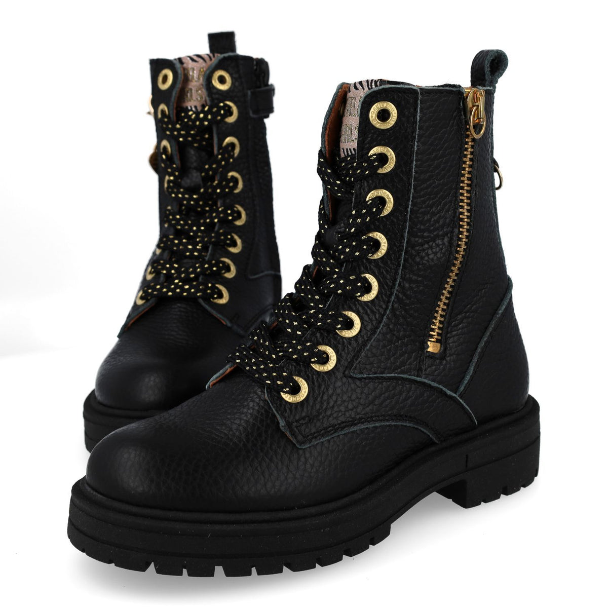 Devalab Veterboot - Develab Kinderschoenen - Zwart | 47190