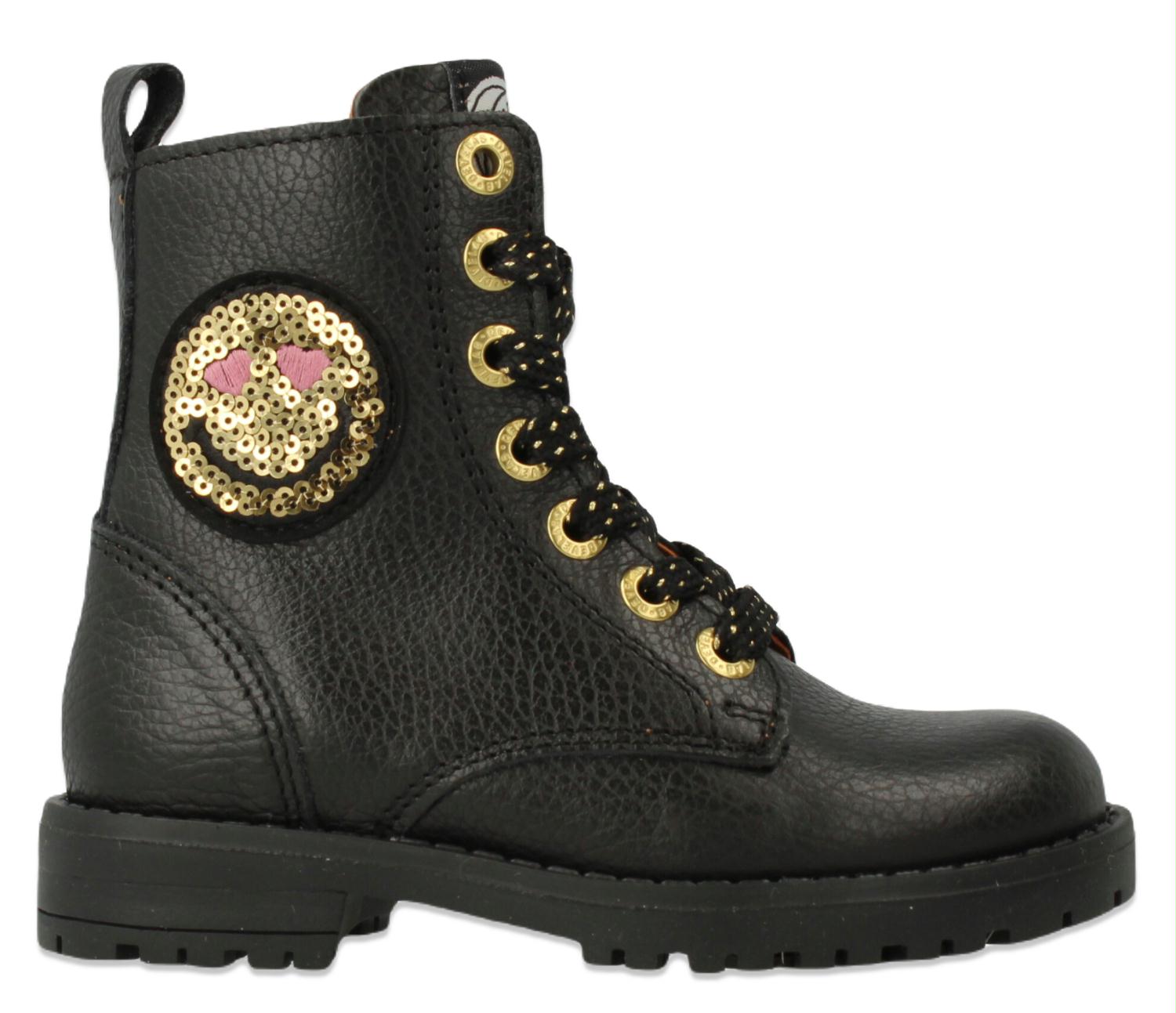Devalab Veterboot - Develab Kinderschoenen - Zwart | 47950