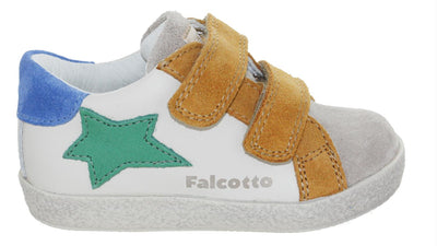 Baskets Falcotto - Chaussures pour enfants Falcotto By Naturino - Beige | Ocre alnoïte