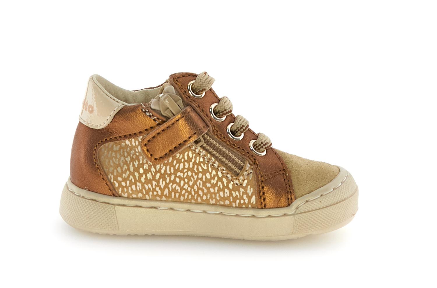 Falcotto Sneaker - Falcotto By Naturino Kinderschoenen - Brons | Patulia