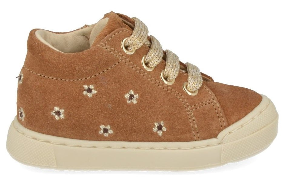 Falcotto Sneaker - Falcotto By Naturino Kinderschoenen - Bruin | Snopes Embr Daisies
