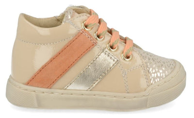 Baskets Falcotto - Chaussures pour enfants Falcotto By Naturino - Or | Gazer Zip