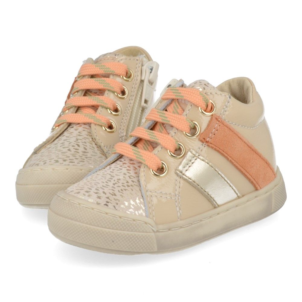 Falcotto Sneaker - Falcotto By Naturino Kinderschoenen - Goud | Gazer Zip