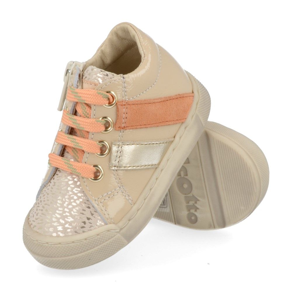 Falcotto Sneaker - Falcotto By Naturino Kinderschoenen - Goud | Gazer Zip