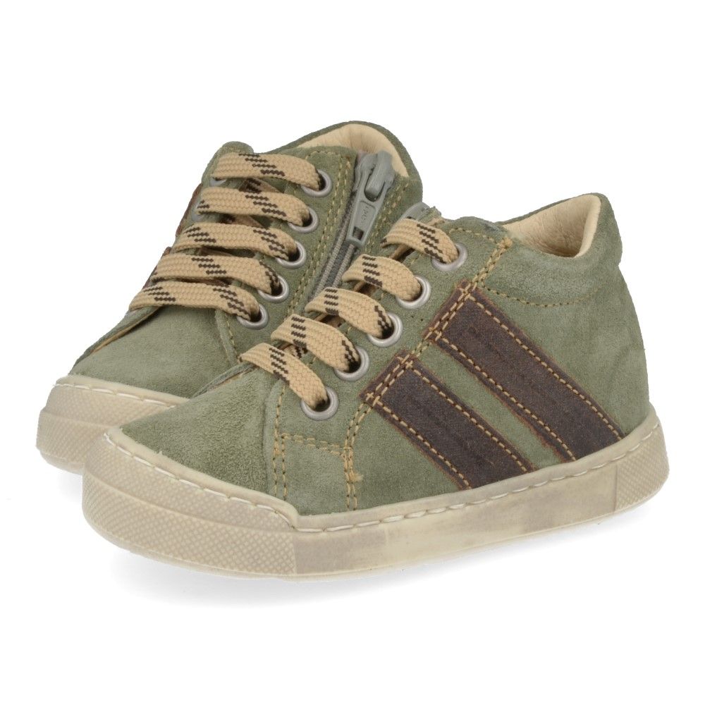 Falcotto Sneaker - Falcotto By Naturino Kinderschoenen - Groen | Gazer zip