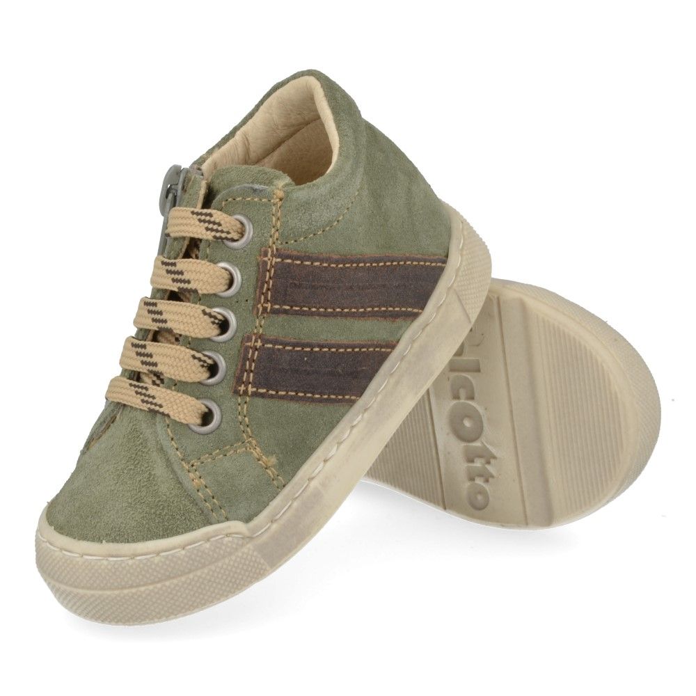 Falcotto Sneaker - Falcotto By Naturino Kinderschoenen - Groen | Gazer zip
