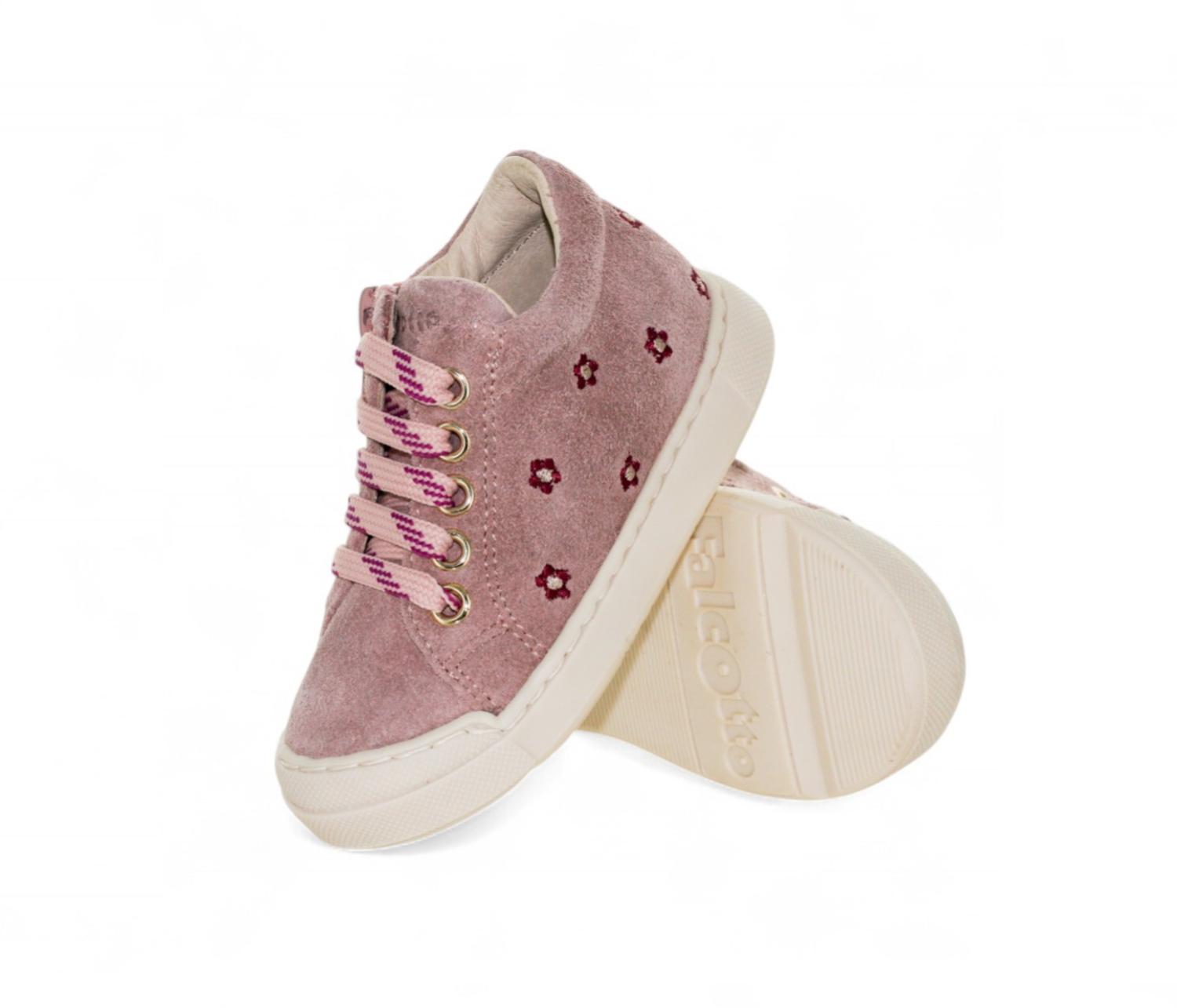 Falcotto Sneaker - Falcotto By Naturino Kinderschoenen - Roze | Snopes Embr Daisies