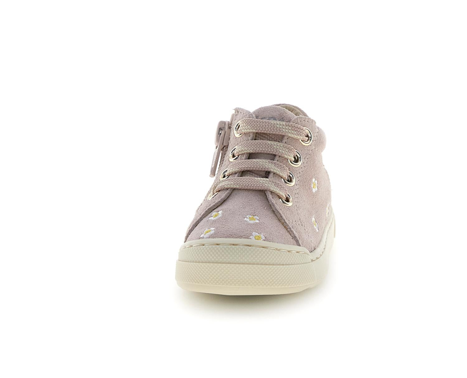Falcotto Sneaker - Falcotto By Naturino Kinderschoenen - Roze | Snopes Embr Daisies zip