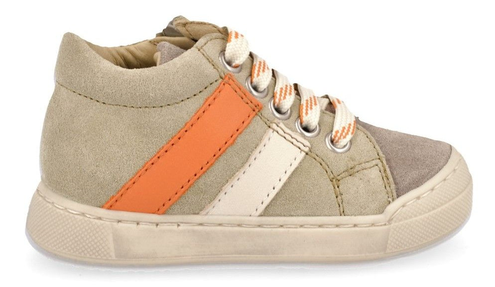 Falcotto Sneaker - Falcotto By Naturino Kinderschoenen - Taupe | Gazer zip