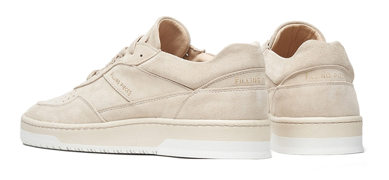 Filling Pieces Sneaker - Filling Pieces Damesschoenen | Ace Suede Beige