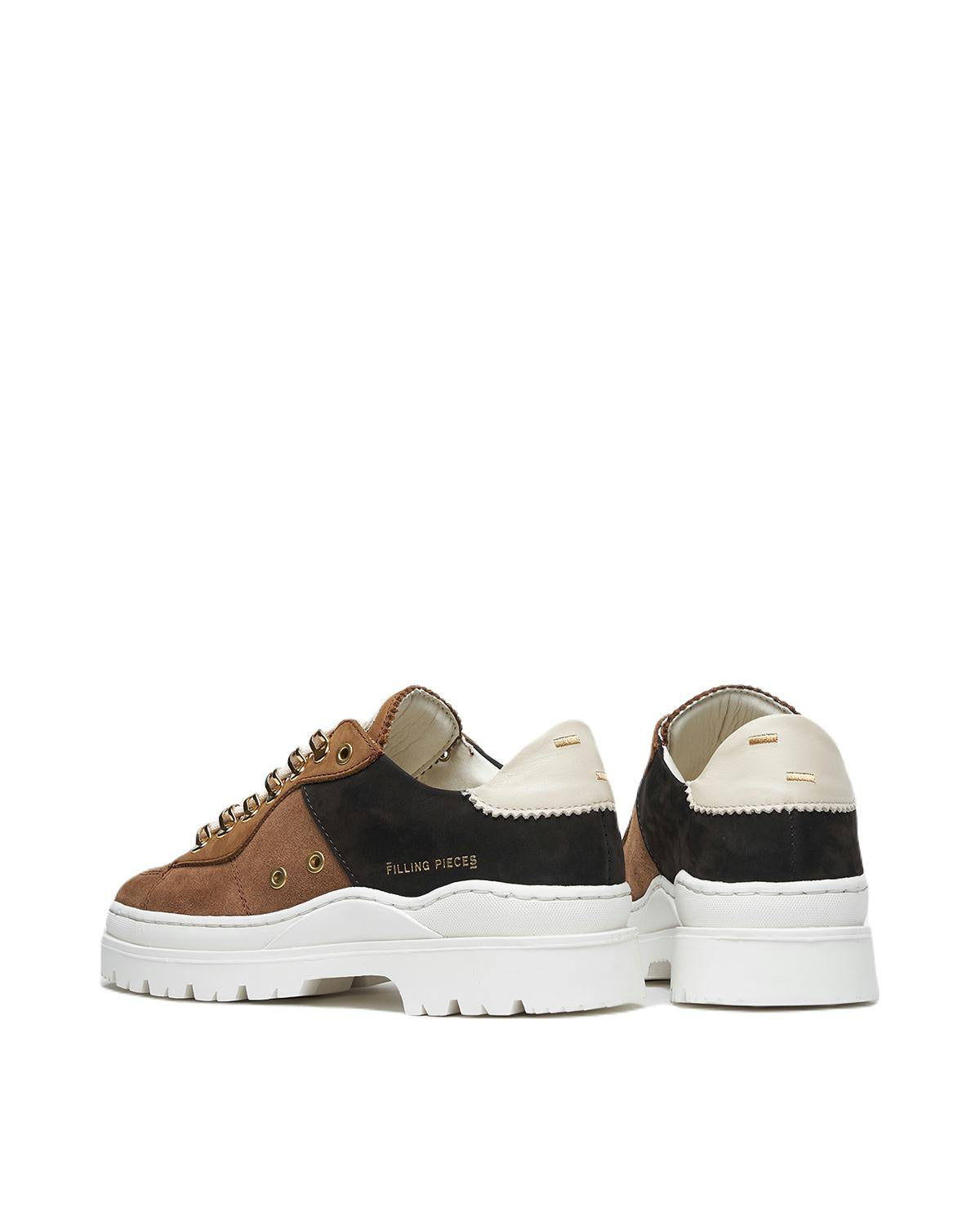Filling Pieces Sneaker - Filling Pieces Damesschoenen | Court Serrated Topaz Brown