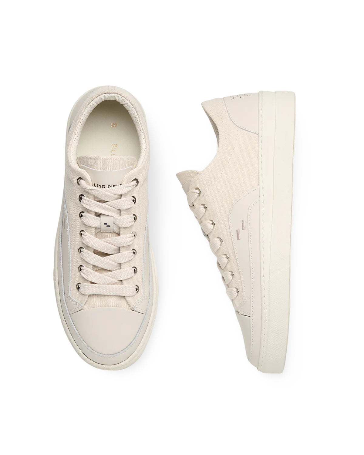 Filling Pieces Sneaker - Filling Pieces Damesschoenen - Off White | Riviera Weave