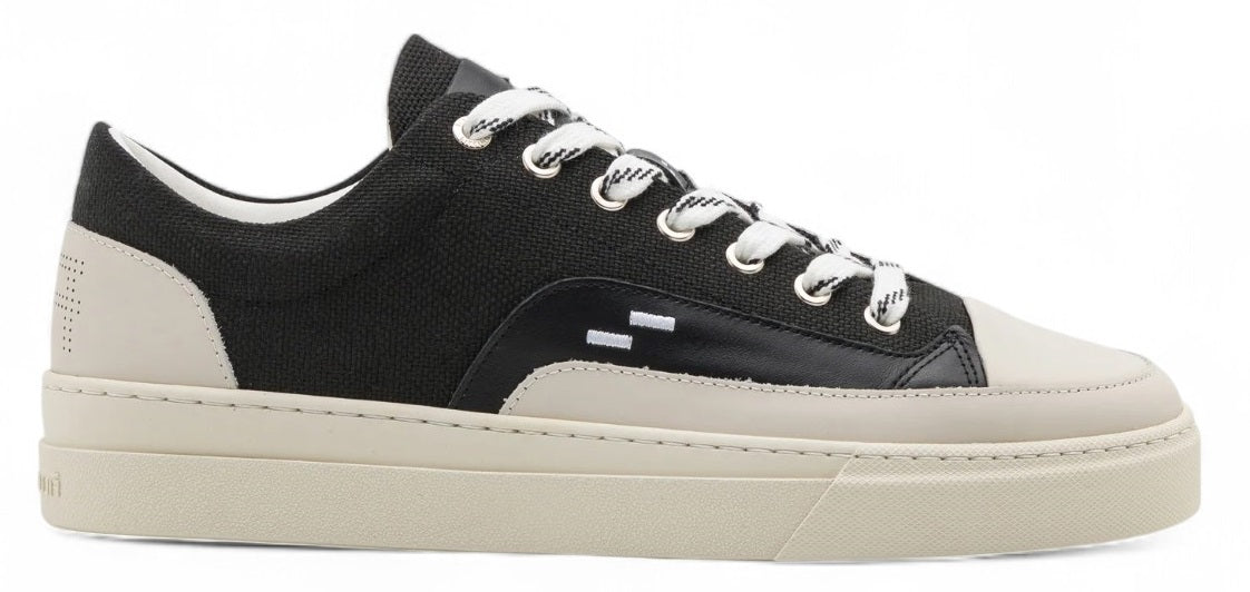 Filling Pieces Sneaker - Filling Pieces Damesschoenen - Zwart | Riviera Low Black