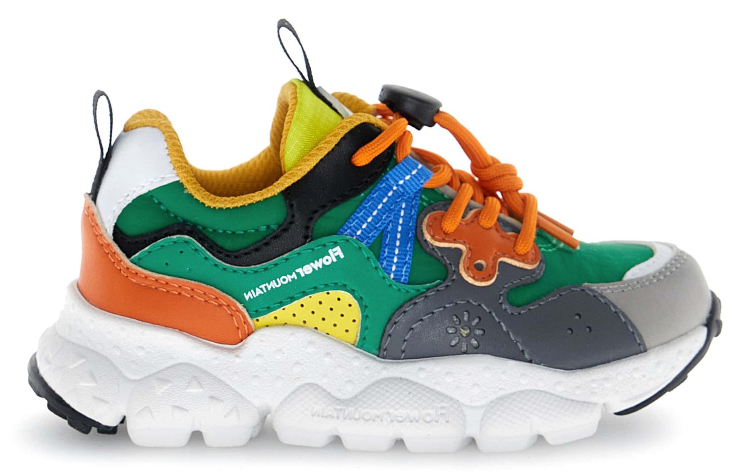 Flower Mountain - Flower Mountain Kinderschoenen - Groen | Sneaker Yamona 3