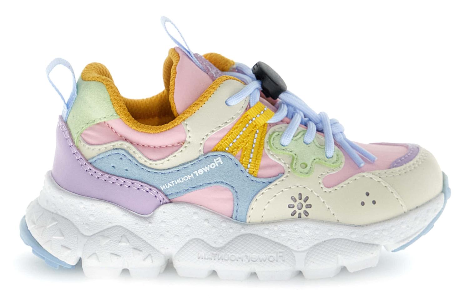 Flower Mountain - Flower Mountain Kinderschoenen - Roze | Sneaker Yamona 3 Mint
