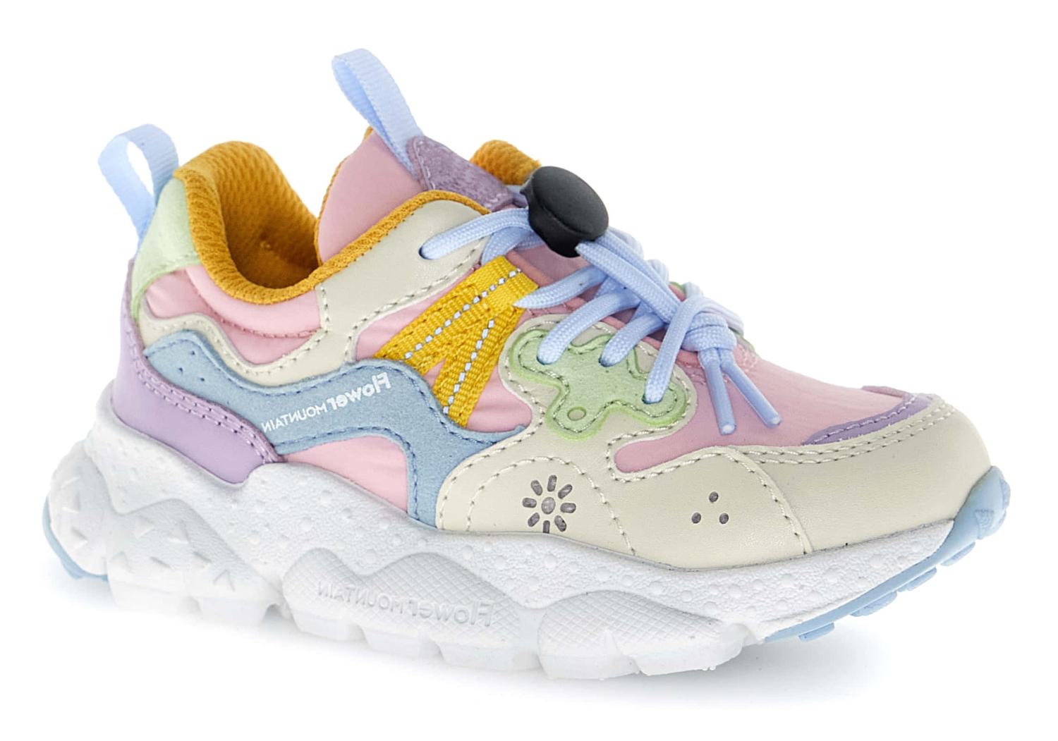 Flower Mountain - Flower Mountain Kinderschoenen - Roze | Sneaker Yamona 3 Mint