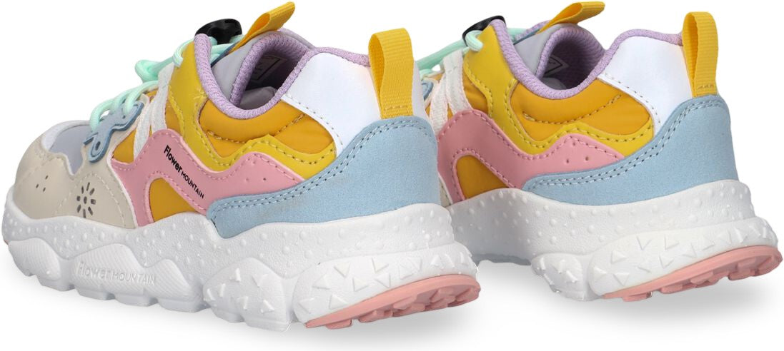 Flower Mountain - Flower Mountain Kinderschoenen - Roze | Sneaker Yamona 3 Mint