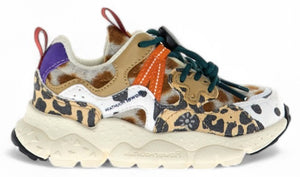 Flower Mountain Sneaker - Flower Mountain Kinderschoenen - Beige | Yamano 3 1A28