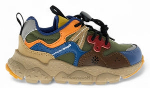 Flower Mountain Sneaker - Flower Mountain Kinderschoenen - Blauw | Yamano 3 1C38