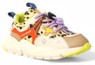 Flower Mountain Sneaker - Flower Mountain Kinderschoenen - Luipaard | Yamano 3 Jr