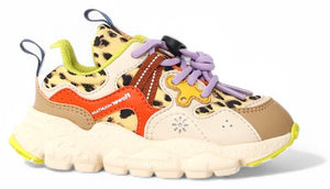 Flower Mountain Sneaker - Flower Mountain Kinderschoenen - Luipaard | Yamano 3 Jr