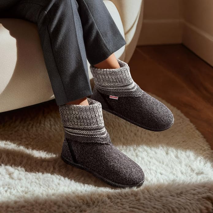 Giesswein Pantoffel - Giesswein Kinderschoenen - Antracite | Baumkirchen